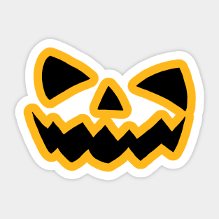Jack-O-Lantern Sticker